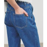 【マシンウォッシュ】コットンデニムテーパードパンツ | cloenc | 詳細画像18