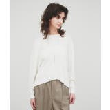 ホワイト(001) | イレヘムニットプルオーバー | cloenc