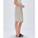 【セットアップ／手洗い可】リネンブレンドハーフパンツ | cloenc | 詳細画像8 