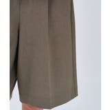 【セットアップ／手洗い可】リネンブレンドハーフパンツ | cloenc | 詳細画像17 