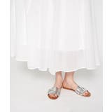 【手洗い可】コットンシアーフレアスカート | cloenc | 詳細画像4 