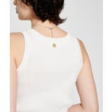 【手洗い可】ラメリブタンクトップ | cloenc | 詳細画像4 