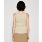 【手洗い可】ラメリブタンクトップ | cloenc | 詳細画像11 