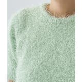 【手洗い可】フェザーラメニットプルオーバー | cloenc | 詳細画像16 