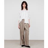 【手洗い可】サテンスキッパーシャツ | cloenc | 詳細画像13 