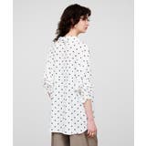 【手洗い可】サテンスキッパーシャツ | cloenc | 詳細画像15 