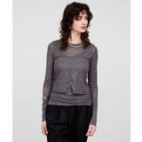 【手洗い可】シアーレイヤードプルオーバー | cloenc | 詳細画像13 