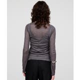 【手洗い可】シアーレイヤードプルオーバー | cloenc | 詳細画像15 