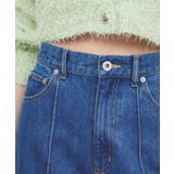 【マシンウォッシュ】コットンデニムフレアパンツ | cloenc | 詳細画像7