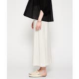 【手洗い可】リネンブレンドフレアスカート | cloenc | 詳細画像6 