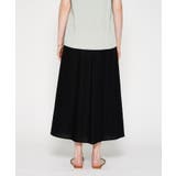 【手洗い可】リネンブレンドフレアスカート | cloenc | 詳細画像11 