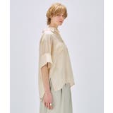 【手洗い可】リネンブレンドオーバーサイズシャツ | cloenc | 詳細画像11 