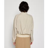 【手洗い可】メッシュジップブルゾン | cloenc | 詳細画像7 