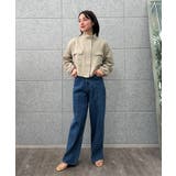 【手洗い可】メッシュジップブルゾン | cloenc | 詳細画像12 