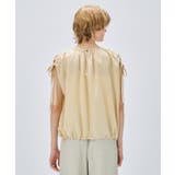 【手洗い可】ギャザーリボンブラウス | cloenc | 詳細画像11 