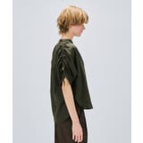 【手洗い可】スキッパーギャザーリボンブラウス | cloenc | 詳細画像16