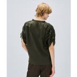 【手洗い可】スキッパーギャザーリボンブラウス | cloenc | 詳細画像17