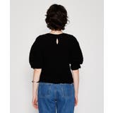 【マシンウォッシュ】ジャガードギャザープルオーバー | cloenc | 詳細画像9 