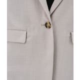 【セットアップ／手洗い可】ドライタッチハーフスリーブジャケット | cloenc | 詳細画像7 