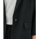 【セットアップ／手洗い可】ドライタッチハーフスリーブジャケット | cloenc | 詳細画像21 