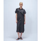 【手洗い可】フリルワッシャーワンピース | cloenc | 詳細画像1 