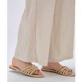 【セットアップ／手洗い可】ストライプイージーパンツ | cloenc | 詳細画像9 