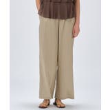 【セットアップ／手洗い可】ストライプイージーパンツ | cloenc | 詳細画像12 