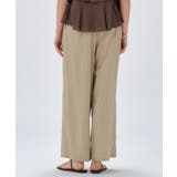 【セットアップ／手洗い可】ストライプイージーパンツ | cloenc | 詳細画像14 