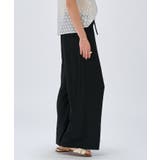 【セットアップ／手洗い可】ストライプイージーパンツ | cloenc | 詳細画像18 