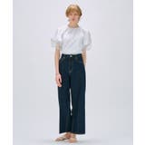 【手洗い可】シアーパフスリーブブラウス | cloenc | 詳細画像4 