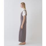 【手洗い可】キーネックオーバーサロペット | cloenc | 詳細画像11