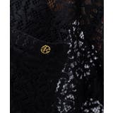 【手洗い可】ハーフスリーブレースポロトップス | cloenc | 詳細画像14 