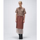 【手洗い可】シアーレイヤードスカート | cloenc | 詳細画像6 