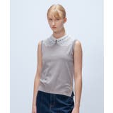 【手洗い可】2wayレース衿付きプルオーバー | cloenc | 詳細画像2