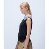 【手洗い可】2wayレース衿付きプルオーバー | cloenc | 詳細画像18