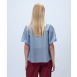 【手洗い可】シアーローンティアードブラウス | cloenc | 詳細画像18 