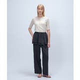 【手洗い可】フロッキーベロアトップス | cloenc | 詳細画像1 