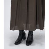 【手洗い可】ワイドプリーツスカート | cloenc | 詳細画像9 