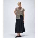 【手洗い可】ワイドプリーツスカート | cloenc | 詳細画像15 