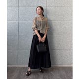 【手洗い可】ワイドプリーツスカート | cloenc | 詳細画像21 