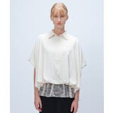 【手洗い可】ツイルバルーンブラウス | cloenc | 詳細画像2 