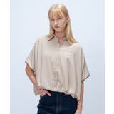 【手洗い可】ツイルバルーンブラウス | cloenc | 詳細画像10 