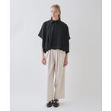 【手洗い可】ツイルバルーンブラウス | cloenc | 詳細画像17 