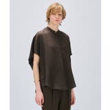 【セットアップ／手洗い可】ドライタッチバルーンフォルムブラウス | cloenc | 詳細画像1 