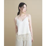 【手洗い可】サテンレースキャミソール | cloenc | 詳細画像12