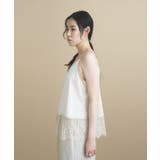 【手洗い可】サテンレースキャミソール | cloenc | 詳細画像14