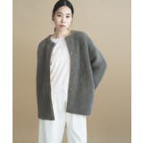 フェザーヤーンニットカーディガン | cloenc | 詳細画像18