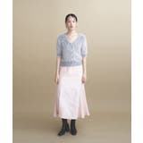 【手洗い可】フィブリルロングフレアスカート | cloenc | 詳細画像1