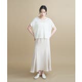 【手洗い可】フィブリルロングフレアスカート | cloenc | 詳細画像14