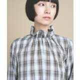 【2WAY/手洗い可】チェックボウタイブラウス | cloenc | 詳細画像31